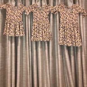 💗2T or 3/4 Ballerina Sister/Twin Dresses TRIANGLES